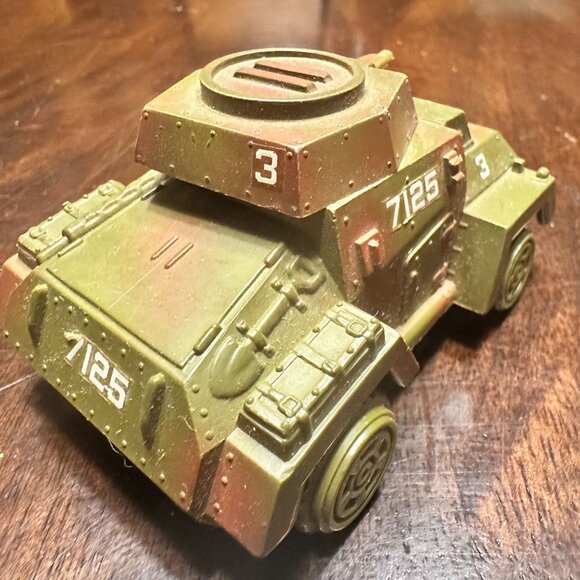 Vintage Ideal 1974 Camo Mighty Mo Military Tank #7125 - Picture 2 of 7